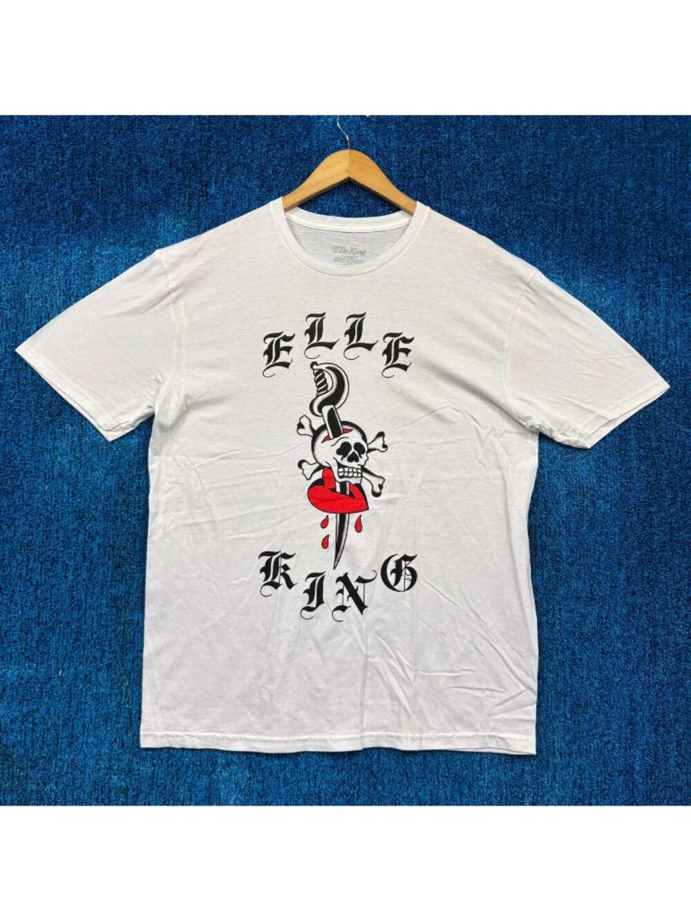 Elle King Rock Tour White T-Shirt Size Large